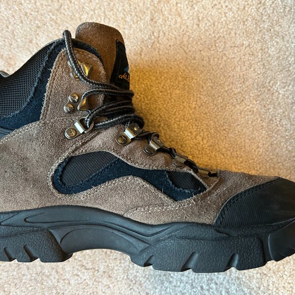 Mt Everest Sierra Suede Leather Hiking Boots Unisex W10 M8 Brown 4027935 - Picture 6 of 10